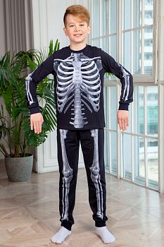 Пижама "Эрис",черно-белый