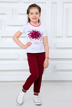 Брюки "Мира",бордовый