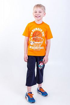 Футболка "Я номер 1", оранжевый