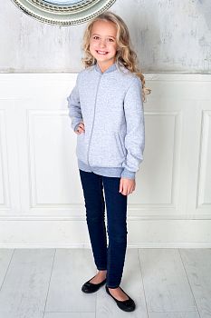 Бомбер "Успех",серый