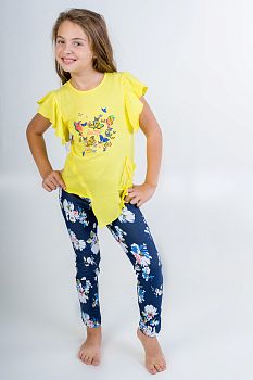 Футболка "Зарина", лимонный