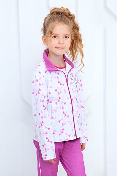 Бомбер "Сфера",белый