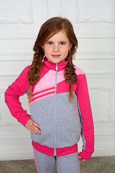 Костюм "Яромир", малиново-серый