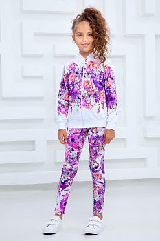 Толстовка "Лето",фиолетовый