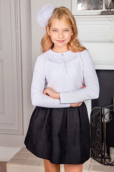 Блузка "Лель",белый
