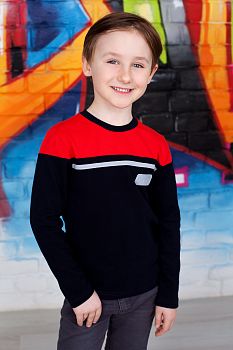 Джемпер "Гандбол",красно-синий